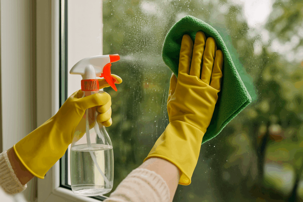 Ramen schoonmaken met azijn