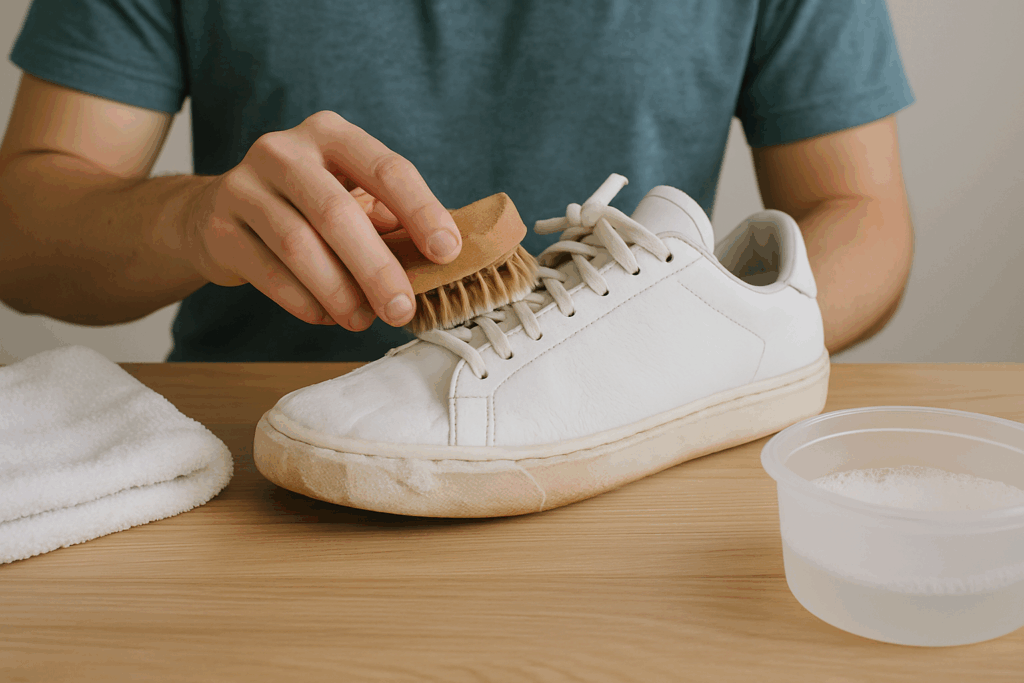 Schoenen schoonmaken