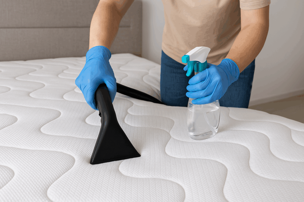 Matras schoonmaken