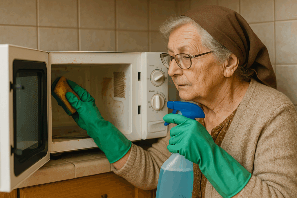 Magnetron schoonmaken Oma Weet Raadt