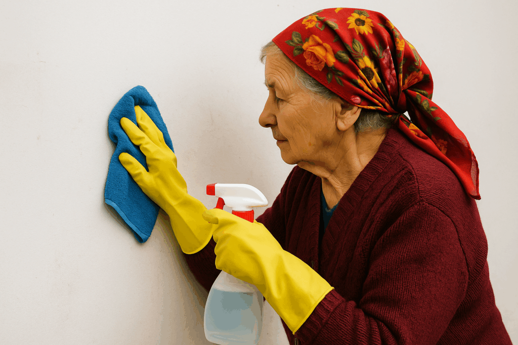 Muur schoonmaken – Oma Weet Raadt