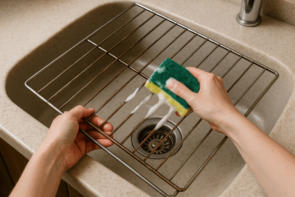 Ovenrooster schoonmaken