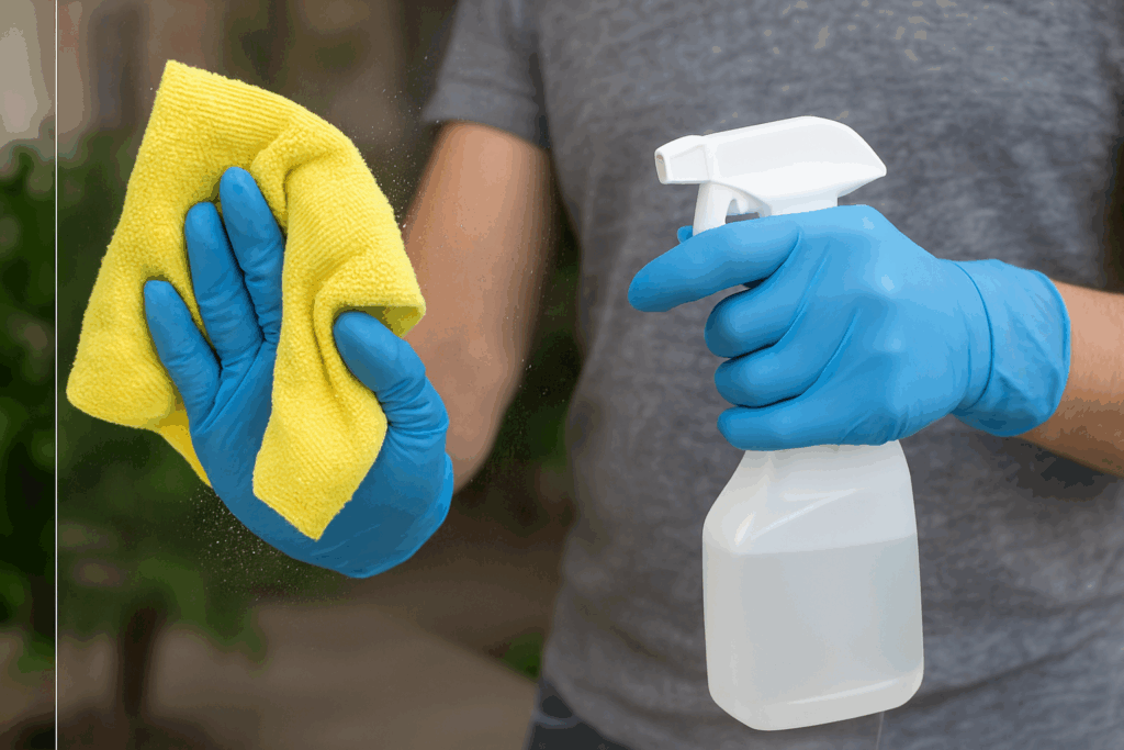 Plexiglas schoonmaken