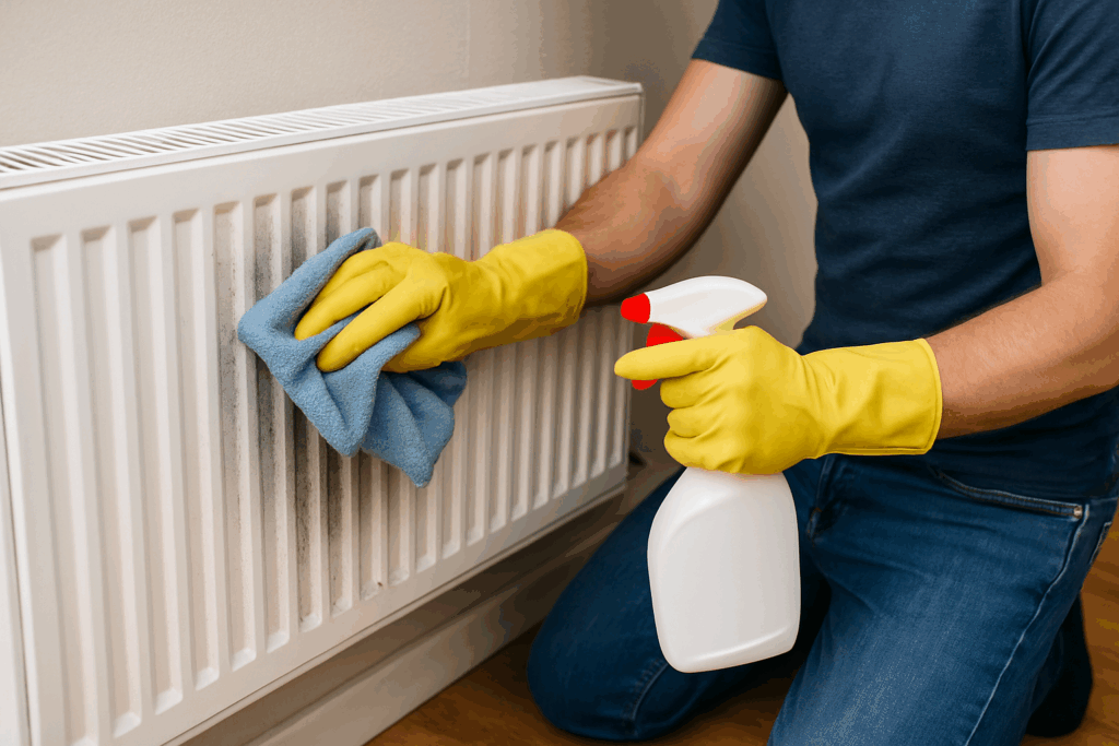 Radiator schoonmaken