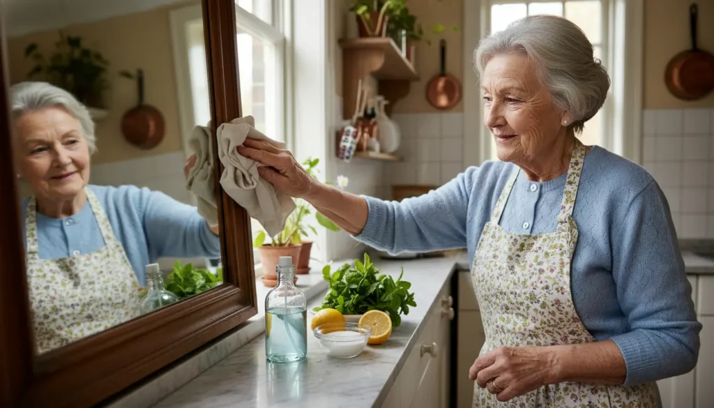 Spiegel schoonmaken Oma Weet Raadt: streeploos glans met 7 simpele oma trucs