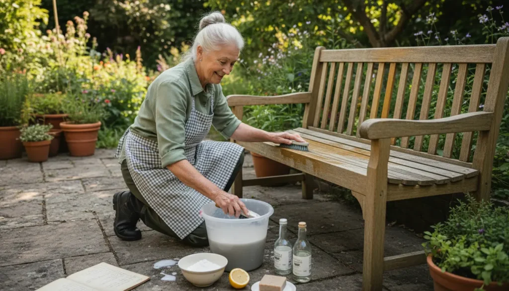 Teakhout schoonmaken Oma Weet Raadt: zo krijg je je teak weer schoon zonder het hout te slopen