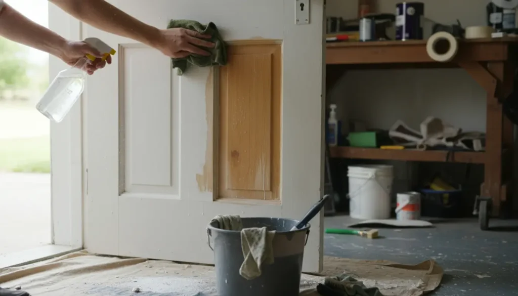 Deur schoonmaken voor verven: zo pak je het snel en strak aan