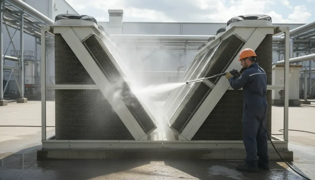Drycooler schoonmaken: zo houd je je installatie stil, zuinig en storingsvrij