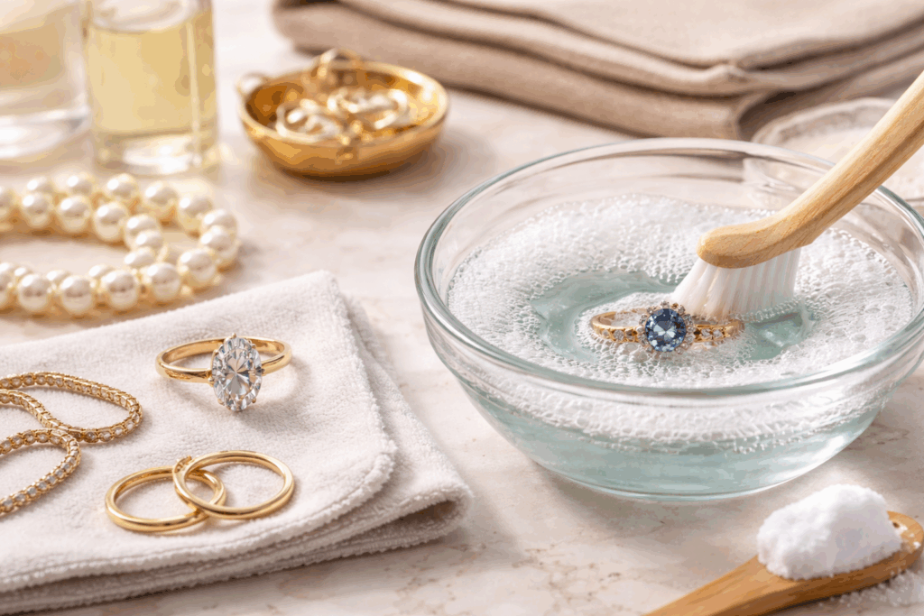 Sieraden schoonmaken