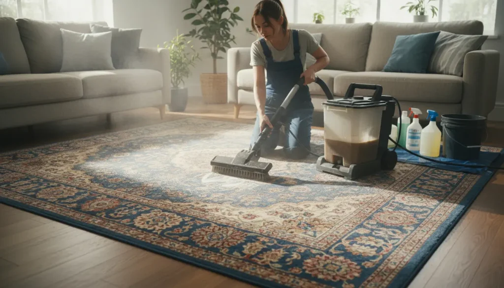 Tapijt schoonmaken: zo krijg je vlekken en geurtjes snel weg zonder gedoe