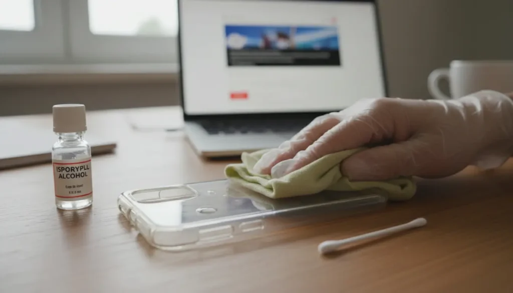 Telefoonhoesje schoonmaken: zo krijg je je hoes weer fris, helder en hygiënisch