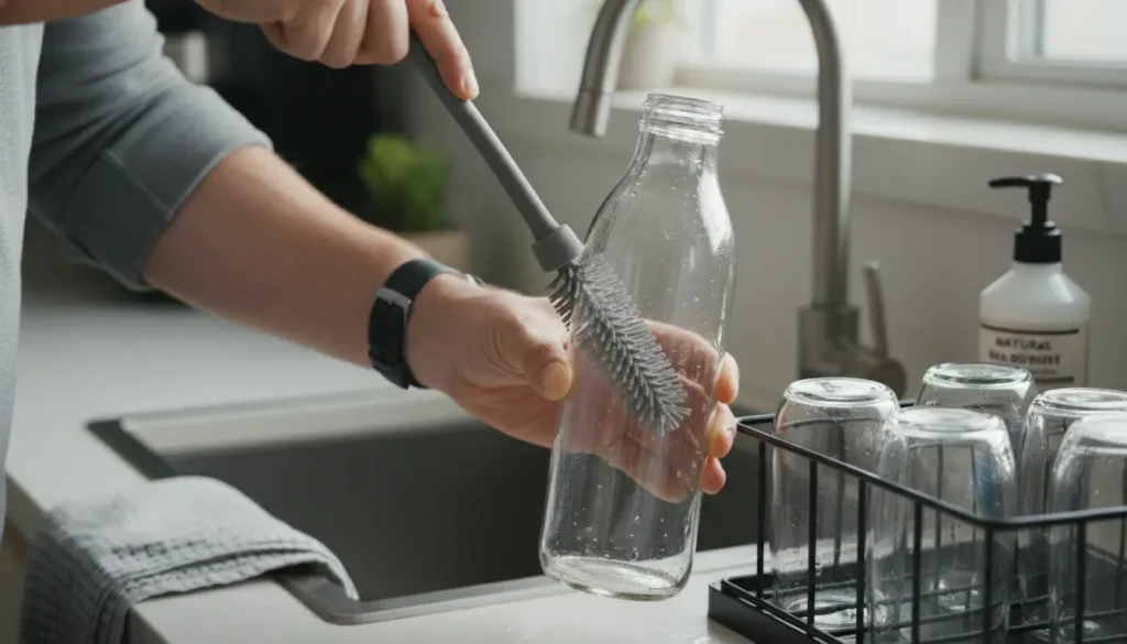 Binnenkant fles schoonmaken: zo krijg je elke drinkfles, karaf of thermos weer fris