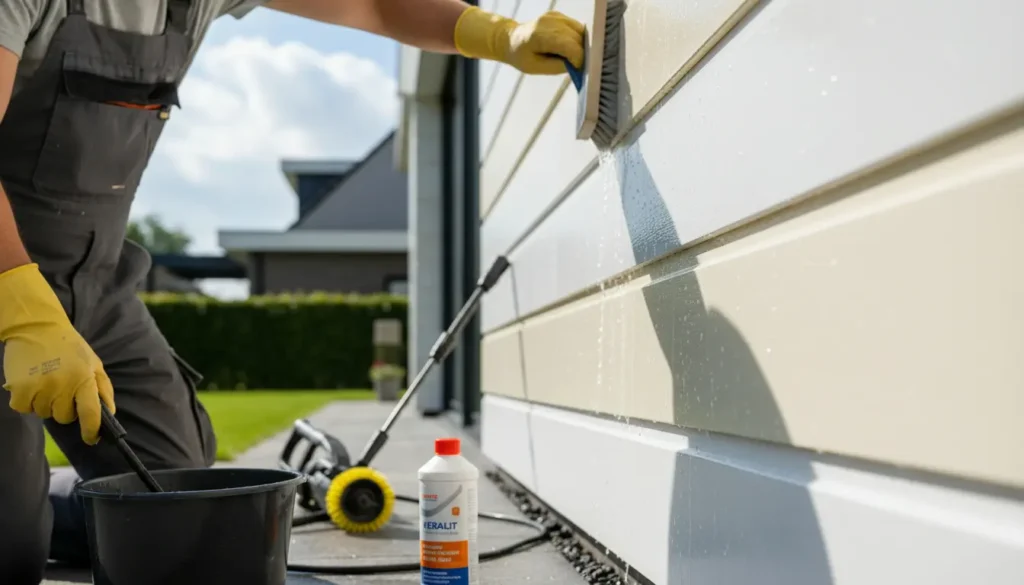 Schoonmaken van Keralit: zo krijg je je gevel weer strak in 6 simpele stappen