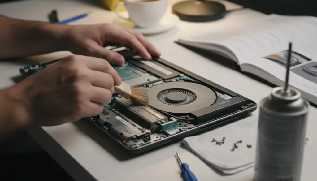 Acer laptop ventilator schoonmaken: zo maak je ‘m weer stil en koel (zonder schade)