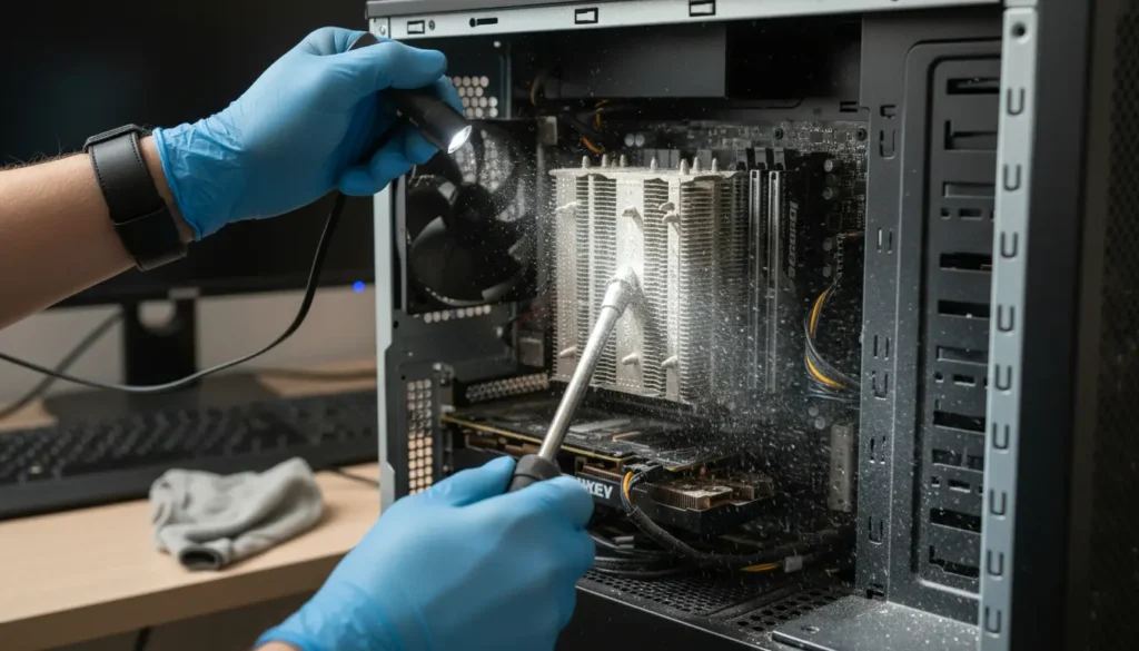 Computer van binnen schoonmaken: veilige stappen voor een stille, koele pc of laptop