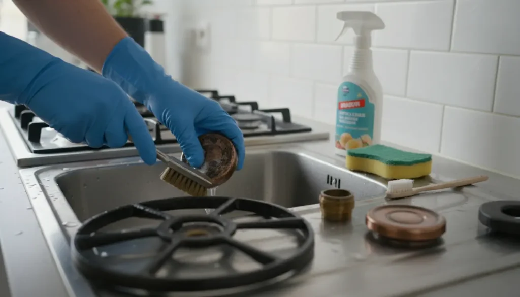 Branders gasstel schoonmaken: zo krijg je je gaspitten weer écht schoon (zonder gedoe)